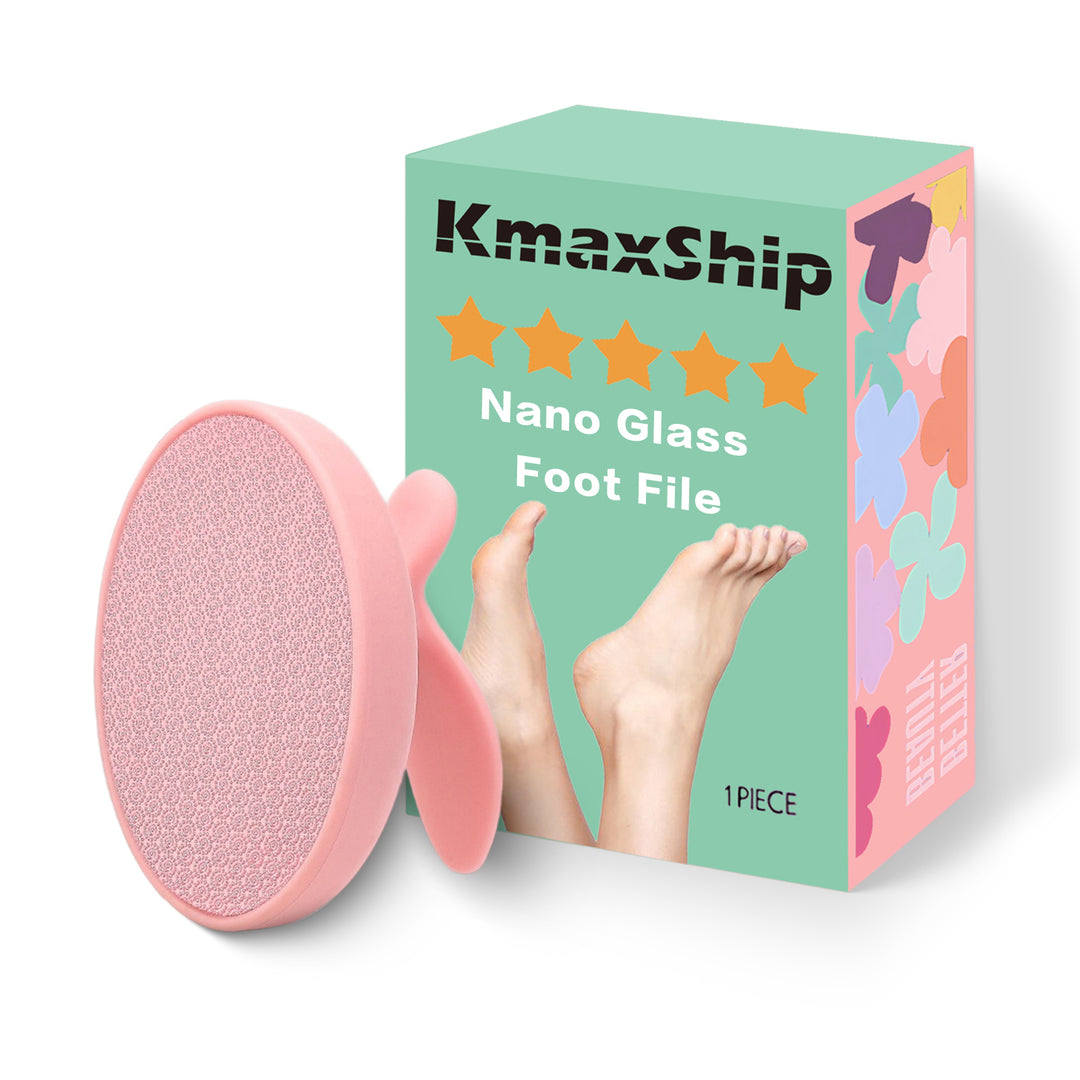 Professional Nano Glass Foot File - Gentle Callus Remover for Soft, Smooth Feet